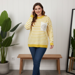 Pasiasty Sweter